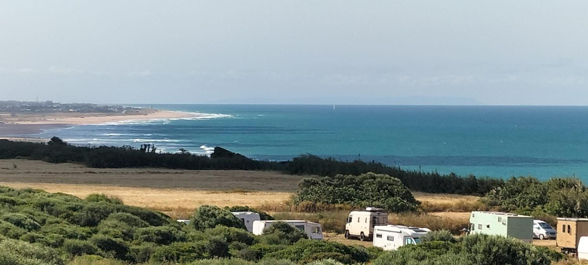 Conil Vistas Al Mar Del Roqueo, Fuente Del Gallo Conil De La Frontera Esterno foto